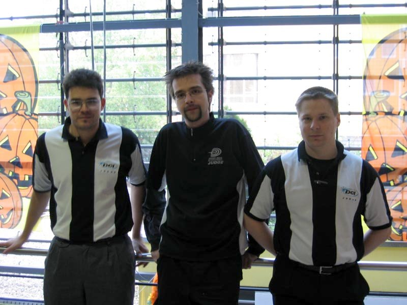 Group photo of the judges at the prerelease